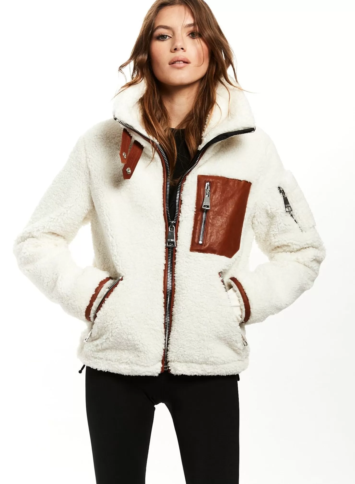 SAM Sherpa Jackets | Boulder White