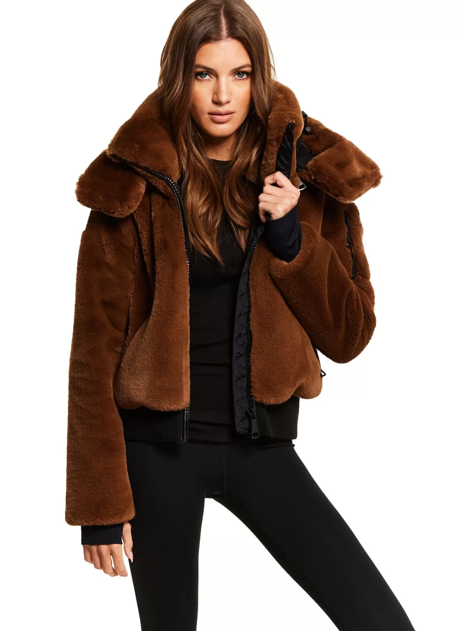 SAM Vegan Leather & Faux Fur | Faux Fur Nala Sable