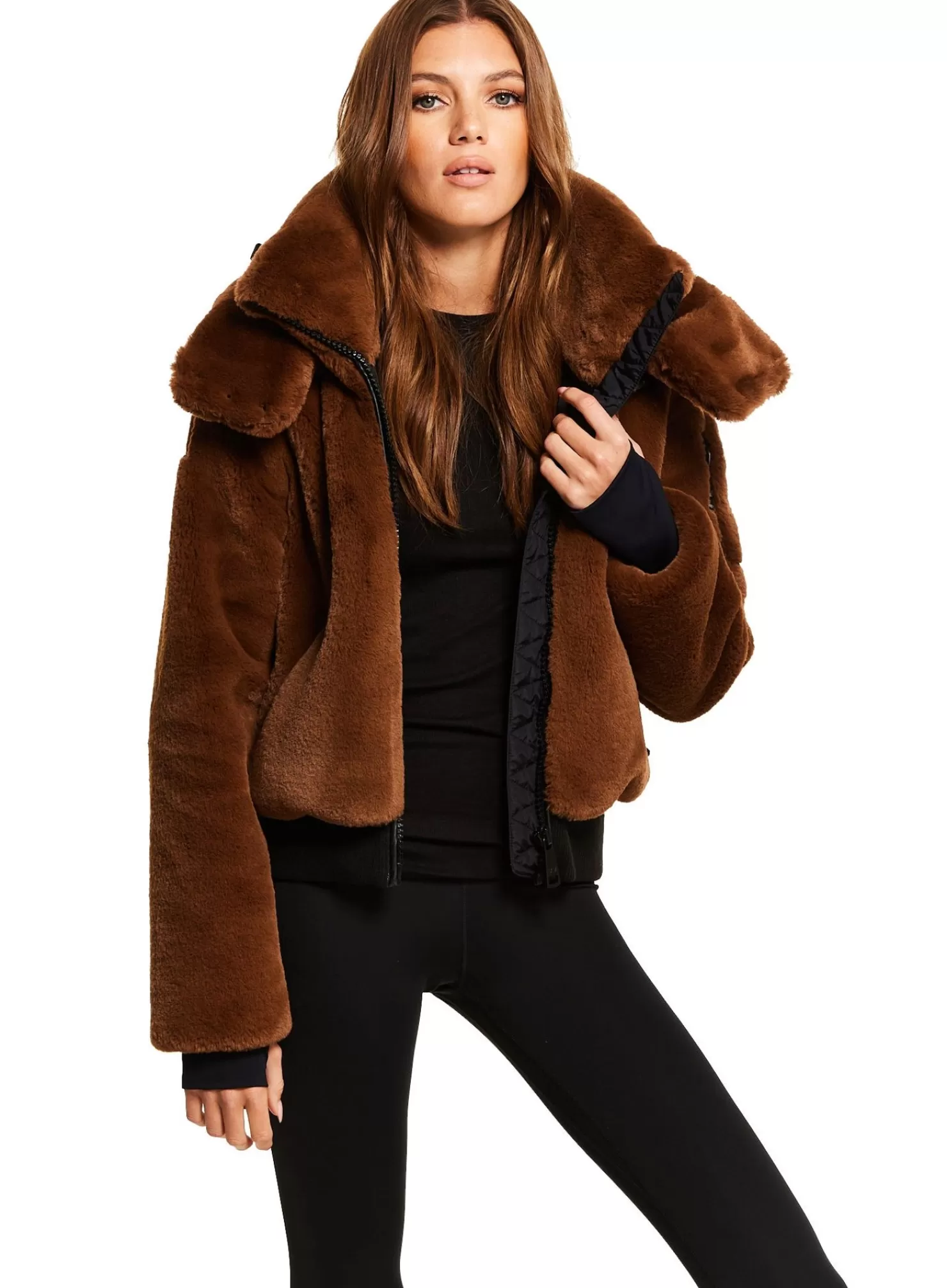 SAM Vegan Leather & Faux Fur | Faux Fur Nala Sable