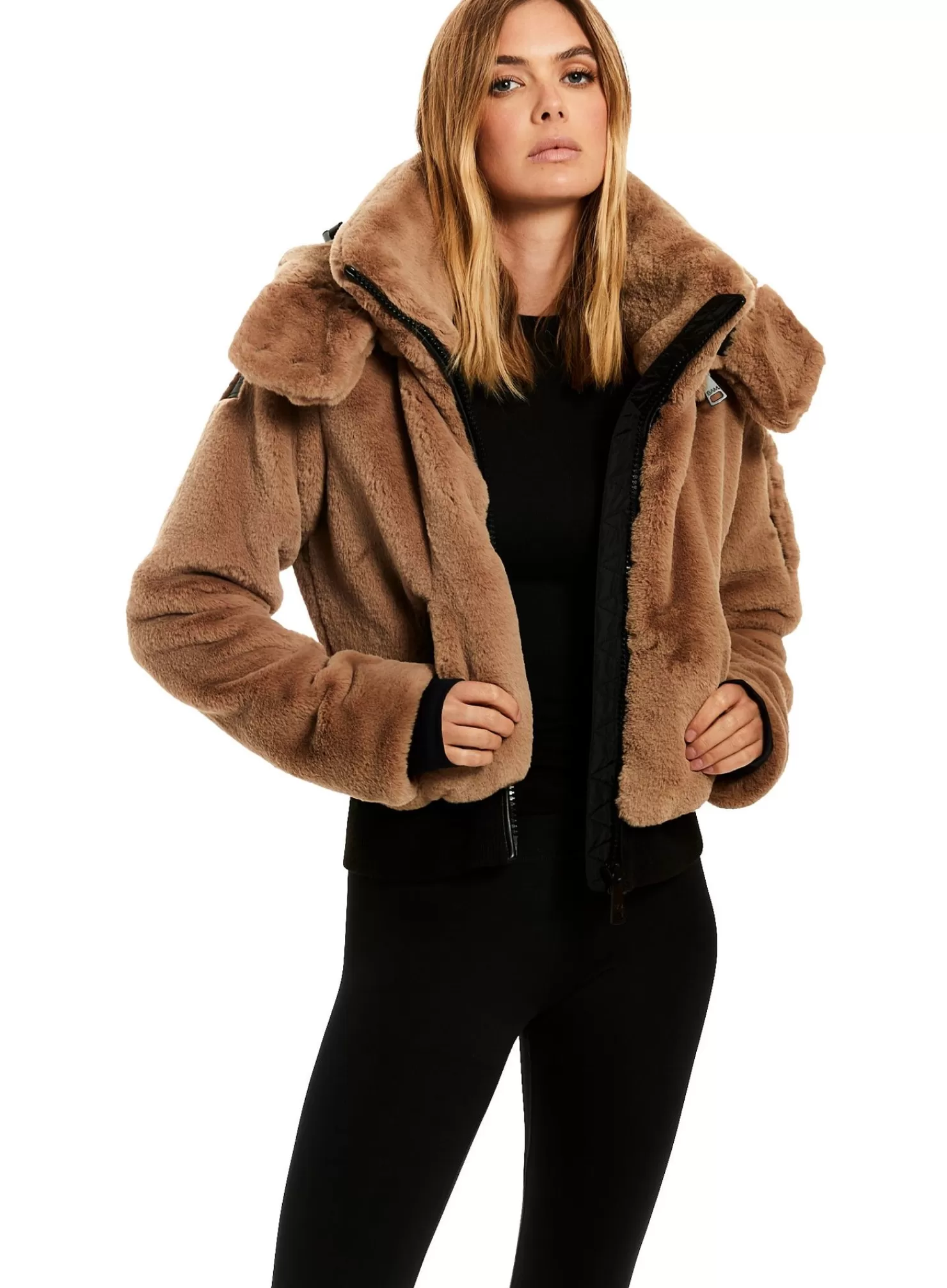 SAM Vegan Leather & Faux Fur | Faux Fur Nala Camel