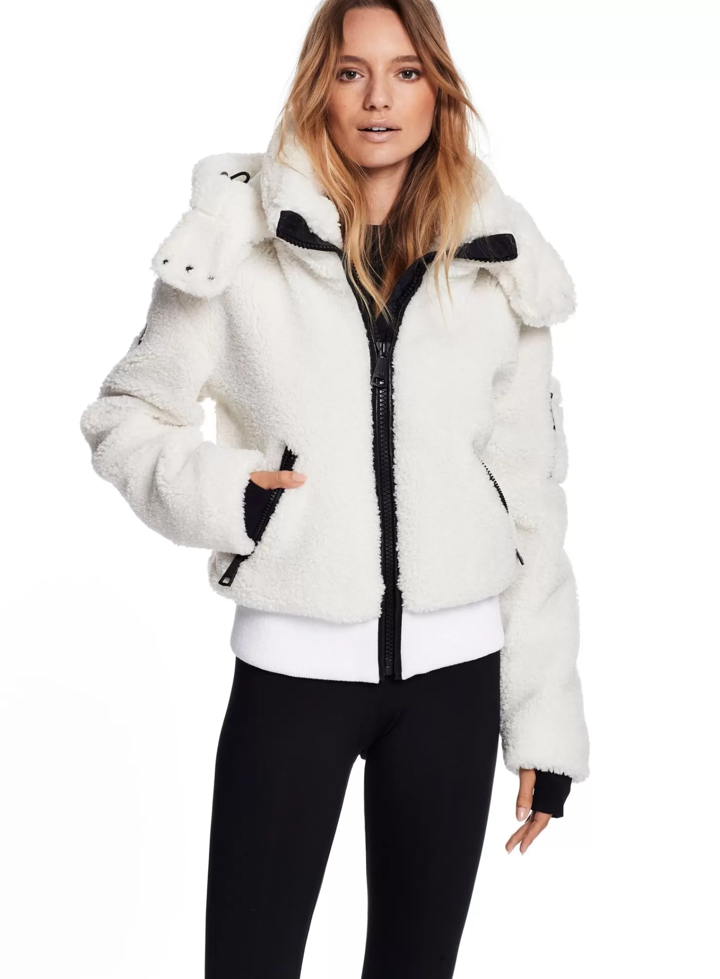 SAM Sherpa Jackets | Sherpa Nala White