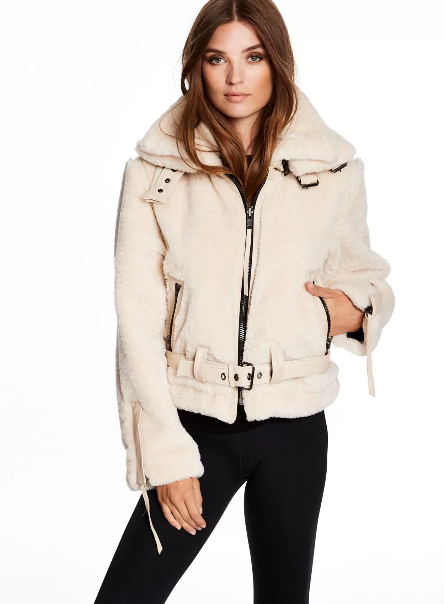 SAM Sherpa Jackets | Sherpa Penelope Cream