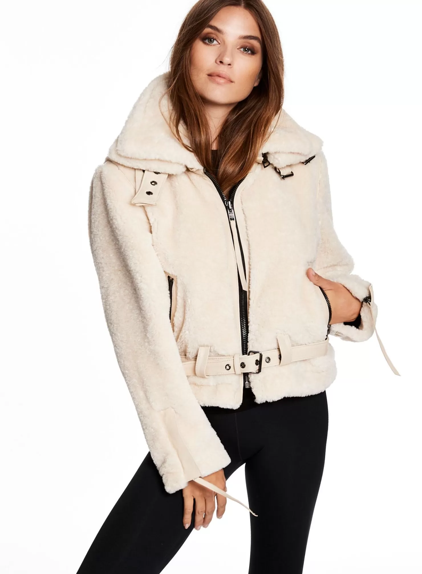 SAM Sherpa Jackets | Sherpa Penelope Cream