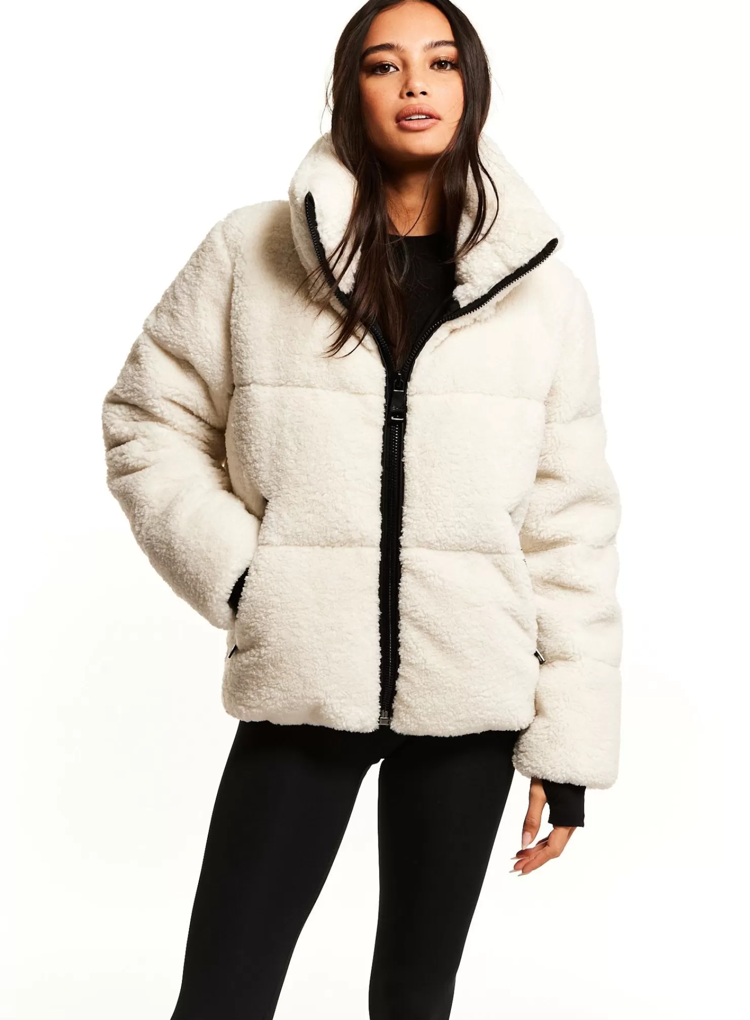 SAM Sherpa Jackets | Sherpa Sophia White