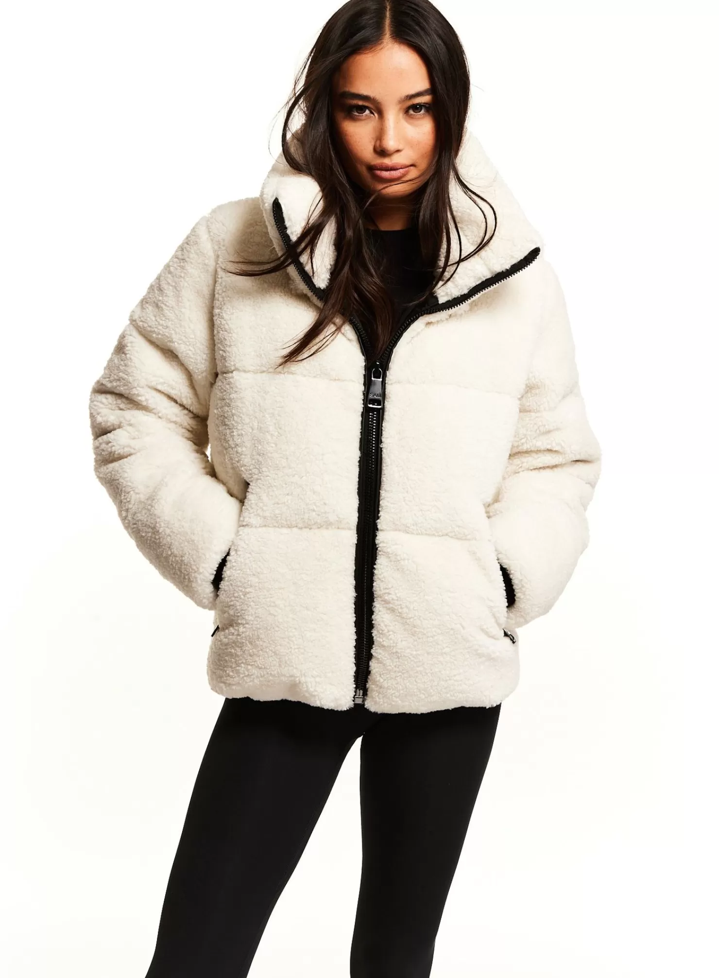 SAM Sherpa Jackets | Sherpa Sophia White