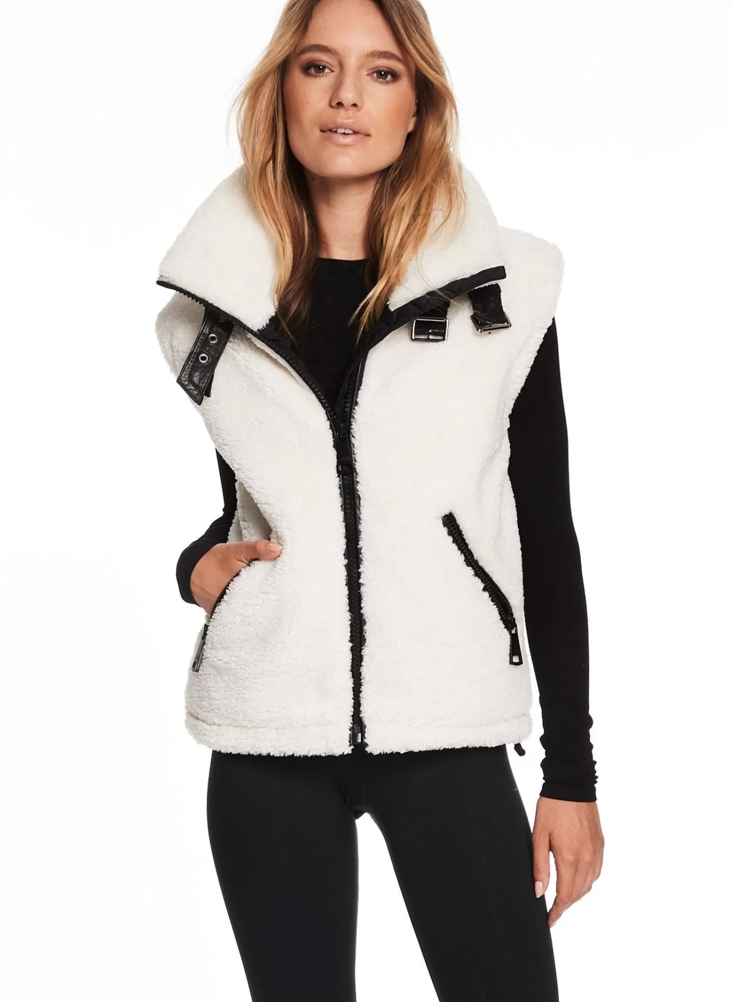 SAM Vests | Sherpa Vest White