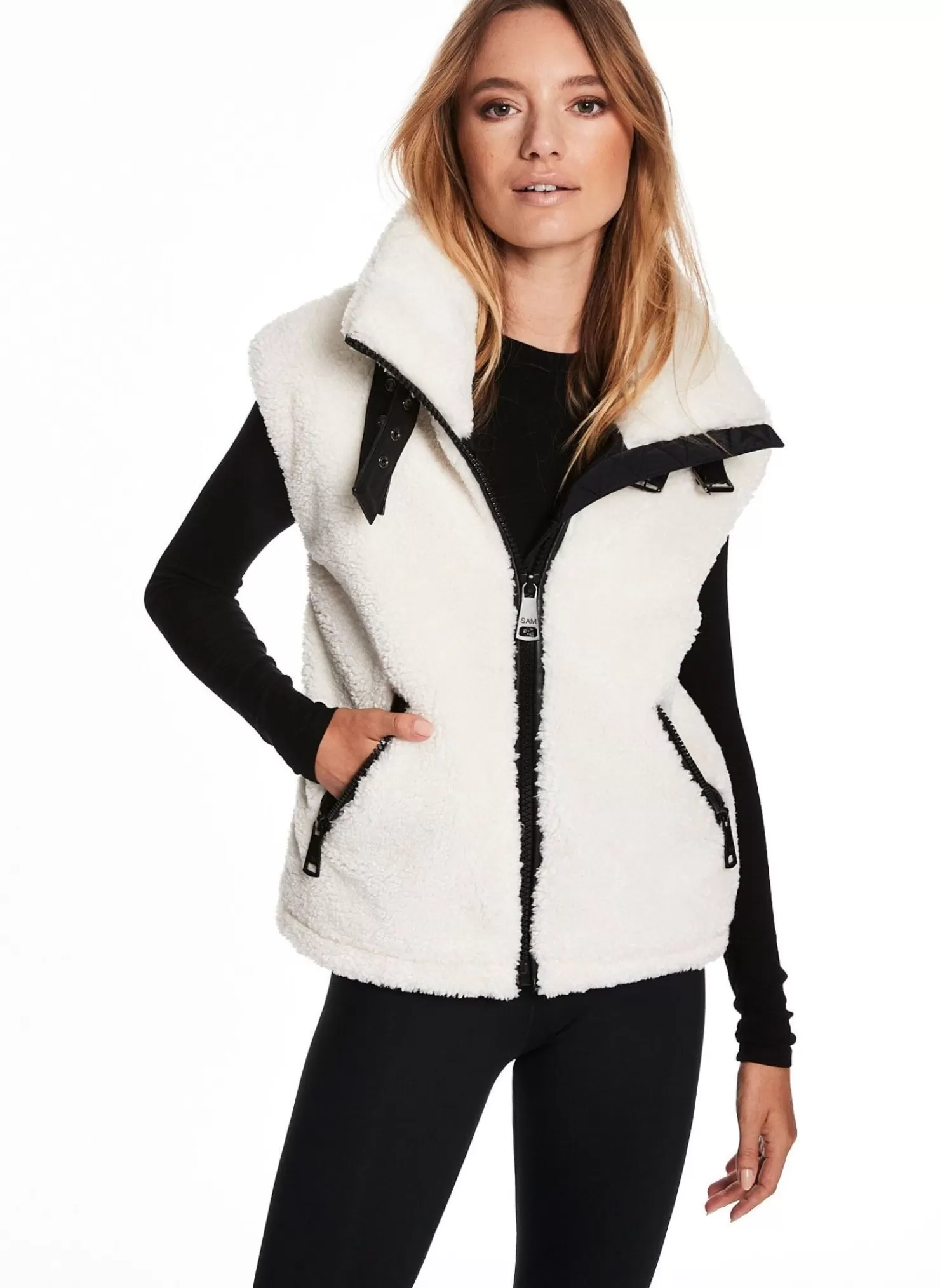 SAM Vests | Sherpa Vest White